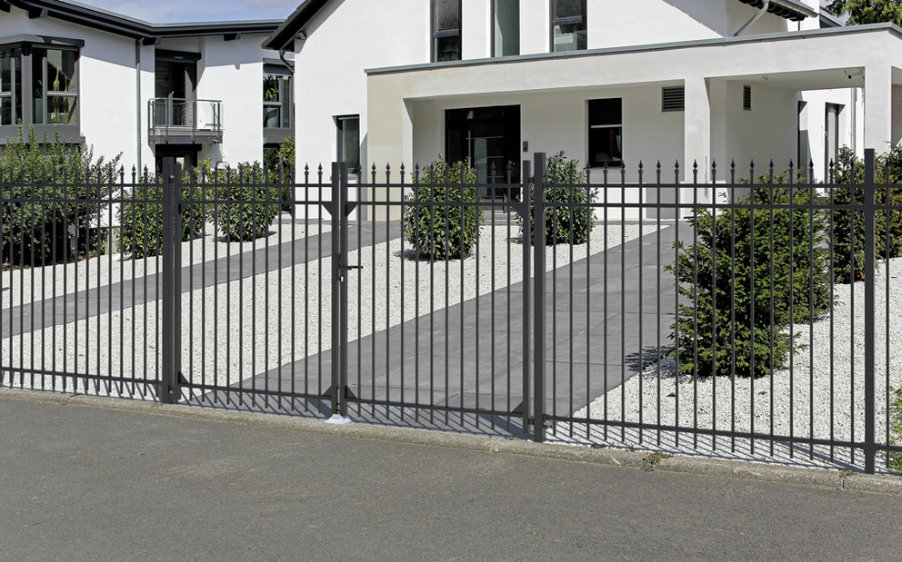 Zierzaeune aus Aluminium Alberts